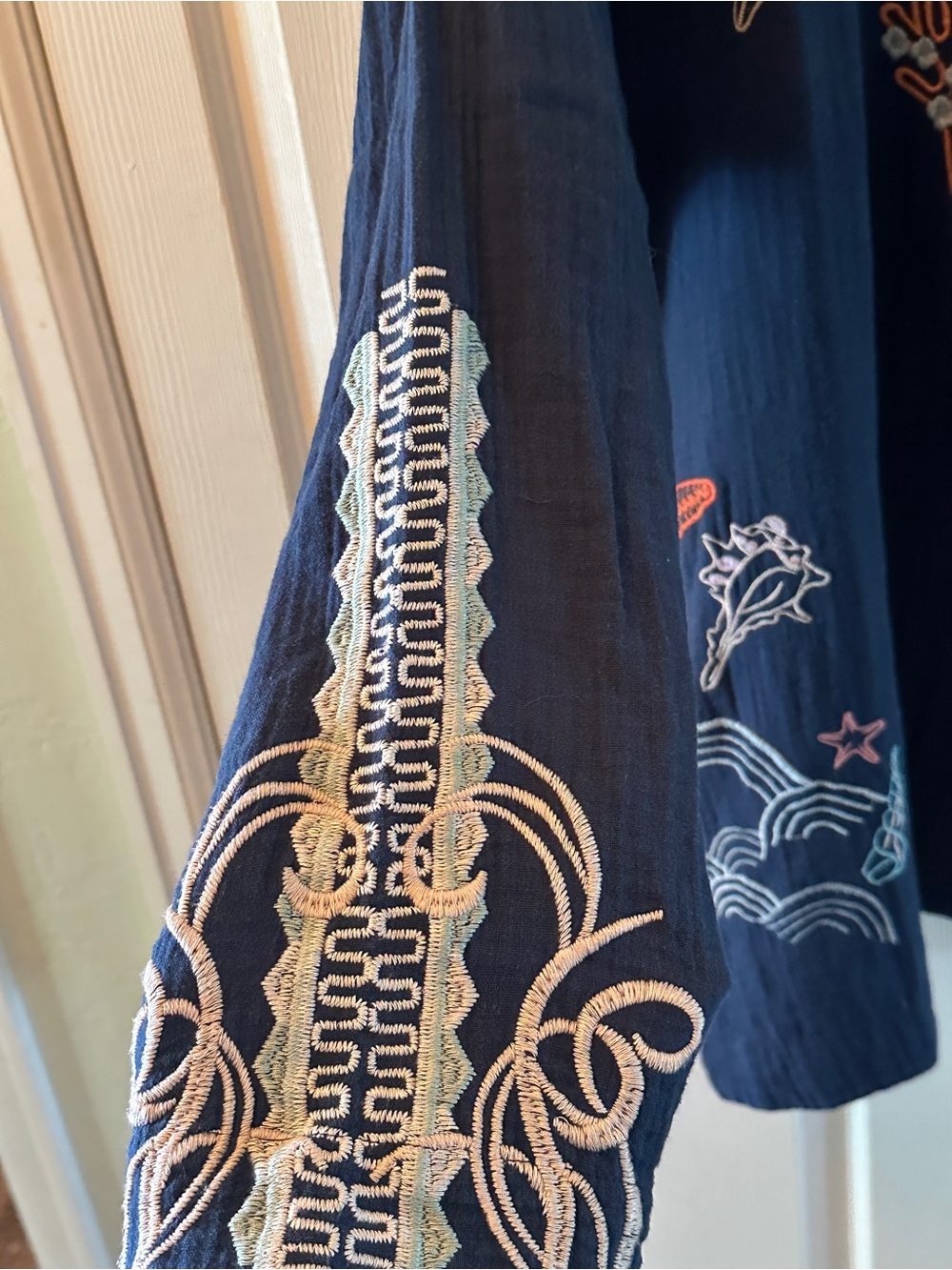 Johnny Was Biya Myrtle Sea Life Tunic - Picture 5 of 16